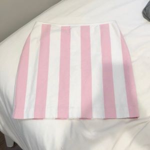 Madewell Gamine Skirt in Cara Stripe size 4